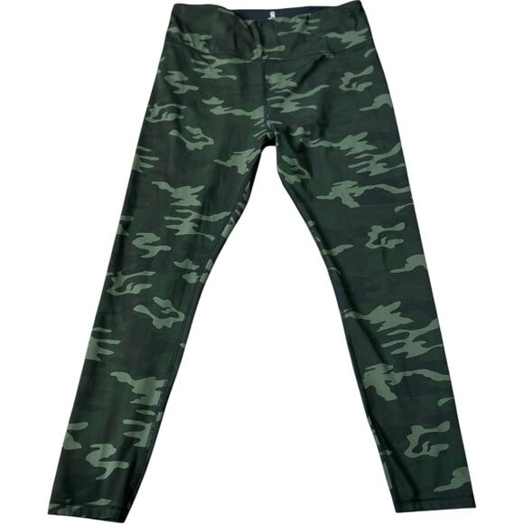 NWOT Good American Core Strength High Rise Green Camo Leggings Sz 5 (xxl) 18-20 - Picture 9 of 14